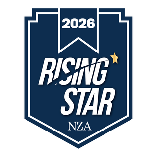 NZ Adviser Rising Star 2026 award badge