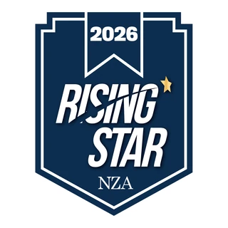 NZ Adviser Rising Star 2026 award badge